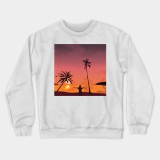 VAcation time Crewneck Sweatshirt